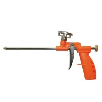 Пистолет для полиуретановой пены (пласт корпус, алюмин адаптер) Grad