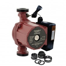 Насос циркуляційний з термодатчиком 100Вт Hmax 6м Qmax 75л/хв Ø1 1/2" 180мм+гайки Ø1" AQUATICA (774032)