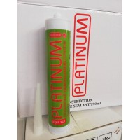 Герметик ТМ "PLATINUM"U універсальний  прозорий, 290мл (24шт)