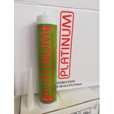 Герметик ТМ "PLATINUM"U універсальний  прозорий, 290мл (24шт)