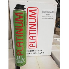 Проф. Піна монтажна ТМ "PLATINUM" -65л (950г) (12 шт)