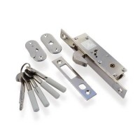 Замок врізний APECS 72-K-CR (гак)