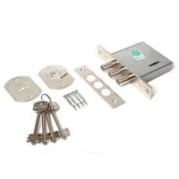 Замок врезной ГАРДИАН 10.01 4 кл накл+отв.