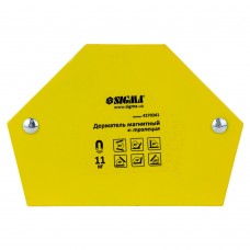 Магніт для зварки трапеція 34кг 105×65×65×45мм (30,45,60,75,90,135°) SIGMA (4270361)