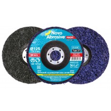 Круг шлифовальный из нетканого материала NOVOABRASIVE 125х22,23 мм, черный