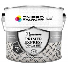 Грунтовка ГФ-021 ЕПI "Dnipro Contact" EXPRESS сіра 2,8 кг