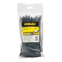 Хомут нейлон 4.8×300мм 50шт чорний SIGMA