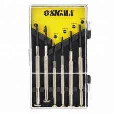 Набор отверток для точных работ 6шт CrV (кейс) SIGMA