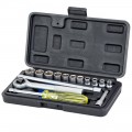 Набор торцевых насадок 1/4" в кейсе 16шт GRAD (6003045)