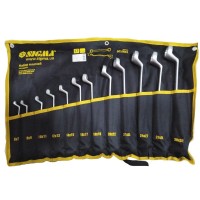 Ключі накидні 12шт 6-32мм CrV satine (тк. чохол) SIGMA (6010061)