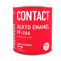 Емаль алкідна ПФ-266 жовто-коричнева 0,9 кг