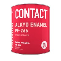 Емаль алкідна ПФ-266 жовто-коричнева 2,8 кг