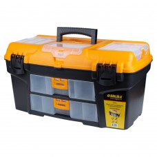 ящик для инструмента со съёмными органайзерами и консолью 534×291×280мм