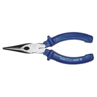 Длинногубцы изогнутые 160мм синие SIGMA (4356161)