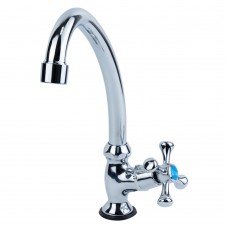 Смеситель VN ½" монокран на гайке Tau (VN-1G160C)