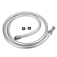 Шланг для душа ½ PVC 3-х слойный серебристый 150см Tau