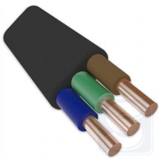 Кабель силовий моноліт МЕГАНОМ ВВГ-Пнг LS плоский 3х1.5 (м) (ЕК-113)