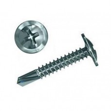 Шуруп з прес.шайбою з буром 4,2*19 мм Strong (цинк) 400шт