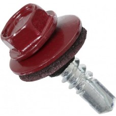 Гвинт покрівельний Strong ТЕХ-HF 4,8/35 RAL 3005 вишневий (250шт/уп.) *УКТ ЗЕД 7318 15 90 90