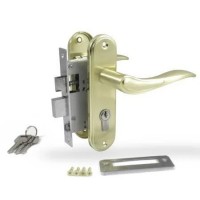 Замок врезной Avers 0264/60-GM/G