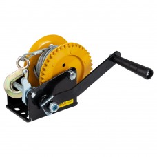 Лебідка ручна барабанна сталевий трос 10м×5мм, 550кг (6134011)