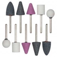 Набір головок шліфувальних 10шт хвостовик Ø3.2мм