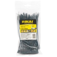 Хомут нейлоновый 7,9×350мм 50шт черный