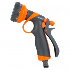 Пістолет розпилювач 8-ми режимний (ABS+TPR) FLORA (5011354)