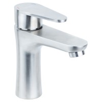 Смеситель HT Ø35 для раковины литой на гайке SS Aquatica