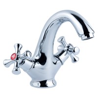 Змішувач PL 1/2" для раковини литий на шпильці AQUATICA
