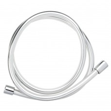 Шланг для душа 1/2" ПВХ 3-х шаровий з підшипником сріблястий 150см CORSO XB-0133