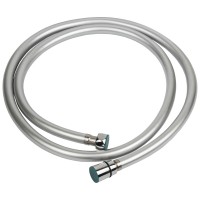 Шланг для душа ½ PVC 3-х слойный с подшипником серебристый 150см Aquatica