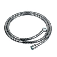 Шланг для душа ½ SS хромированный растяжной с подшипником 150-210см Aquatica