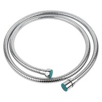 Шланг для душа ½ SS хромированный с подшипником 150см Aquatica