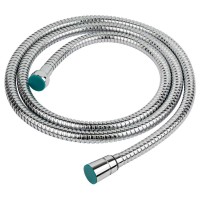 Шланг для душа ½ SS хромированный с подшипником 175см Aquatica