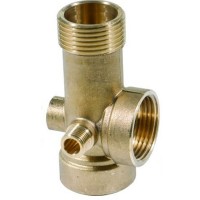 соединитель пятивыводной 90мм 1”Мx1”Fx1”Fx¼”Mx¼”F Aquatica