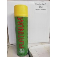 Ручна Піна монтажна ТМ "PLATINUM" -25л (500г) (12 шт)