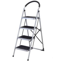 Стремянка стальная 4 ступени FLORA (5035334)