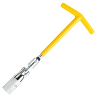 Ключ свечной с шарниром 21мм