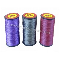 Нитка поліпропіленова на котушці  375текс чорна (10 шт!)