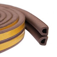 Уплотнитель SANOK SD-1"D" 9*7,5 коричн 100м