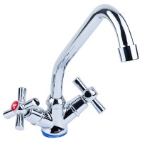 Смеситель PM ½" для кухни эконом на гайке Aquatica