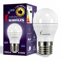 G-лампа LED G45 6W-4000K-E27 (10 шт!)