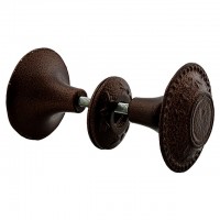 Ручка Тандем Р-1 дверн литая, коричн