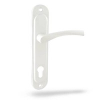 Ручка на планці Аріко к ЗВ св/сер 85мм (кв120mm)