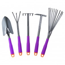 набор посадочный из 5-ти предметов полая ручка (ABS) Grad