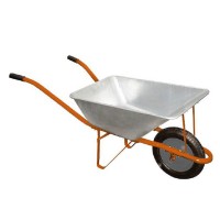 Тачка садовая одноколесная 58л 120кг колесо 13"  FLORA (5055324)