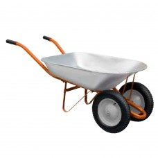 Тачка строительная двухколесная 78л 170кг колесо 13" FLORA (5056604)