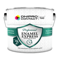 Емаль алкідна ПФ-115 "Dnipro Contact" EXPRESS біла 2,6 кг