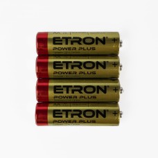 Батарейки ETRON Power Plus в плівці AA (R6)